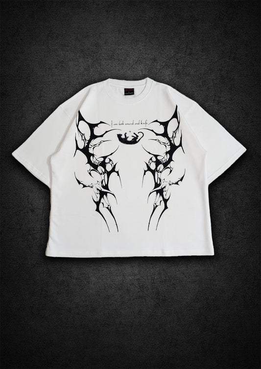 Wound & Knife Oversized T-Shirt